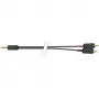Кабель межблочный аудио WireWorld i-World 3.5mm to 2 RCA 1.5m (IPA1.5M)